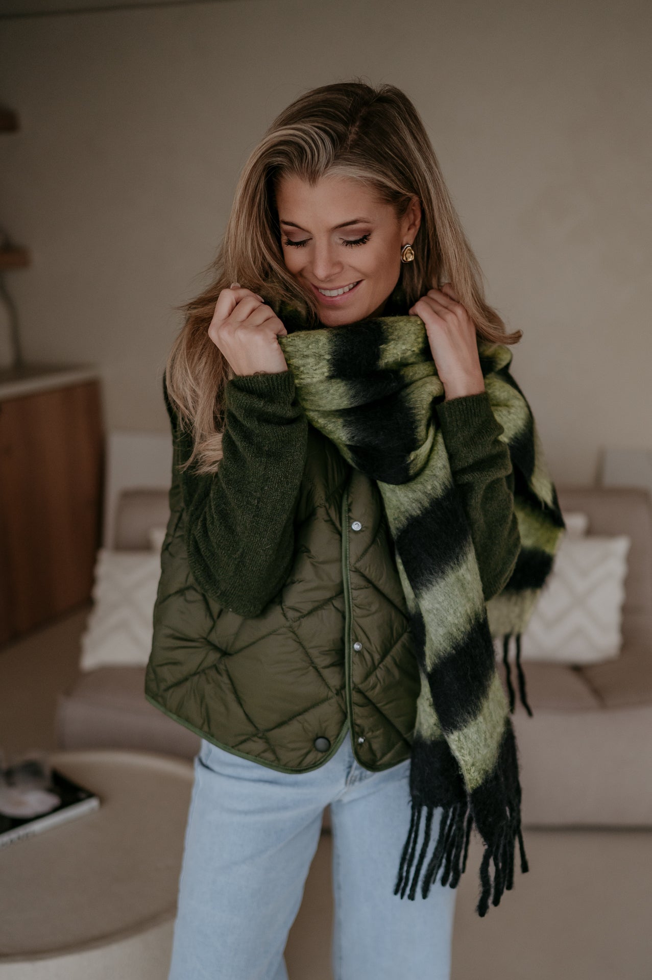 Vedo scarf I Olive - Wild Souls by JV® - Scarfs