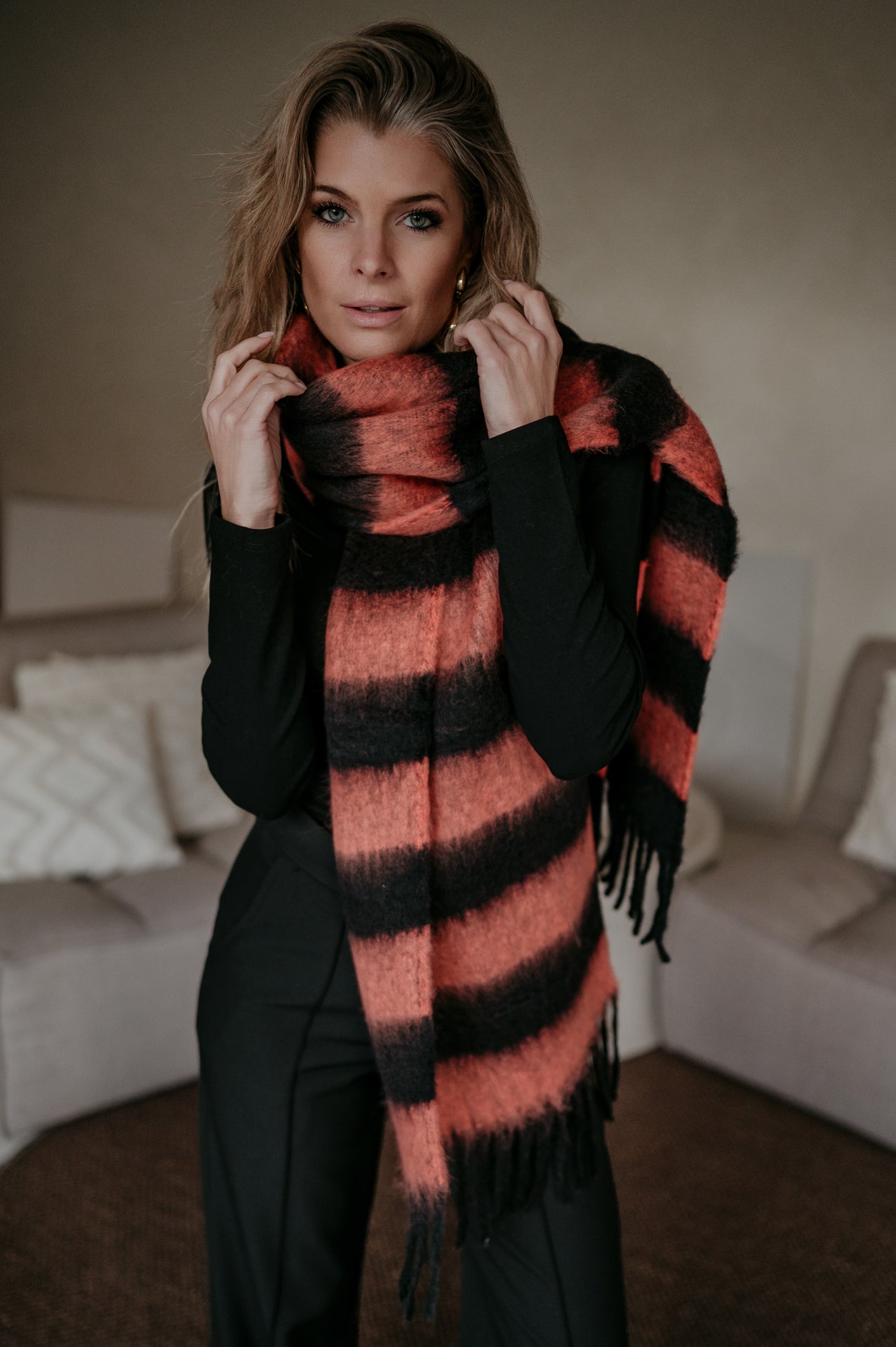 Vedo scarf I Orange - Wild Souls by JV® - Scarfs