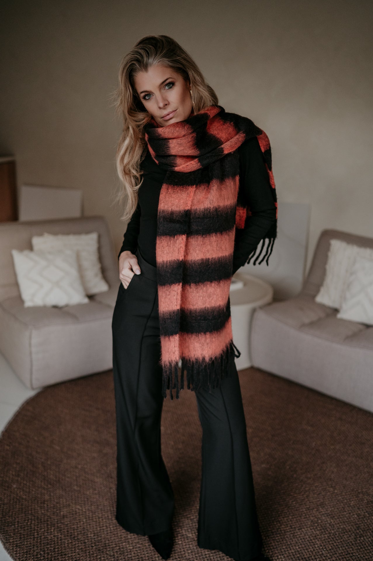 Vedo scarf I Orange - Wild Souls by JV® - Scarfs