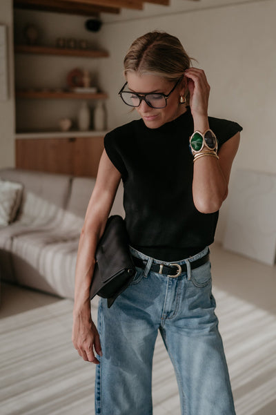 Velando top I Black - Wild Souls by JV® - Tops