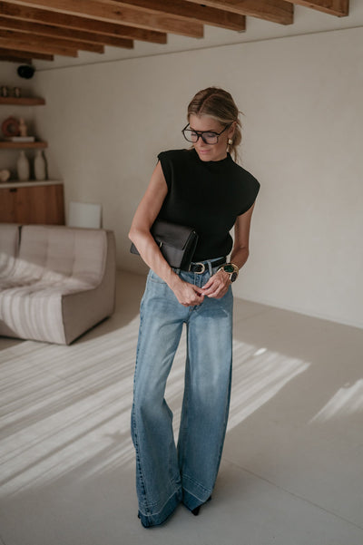 Velando top I Black - Wild Souls by JV® - Tops