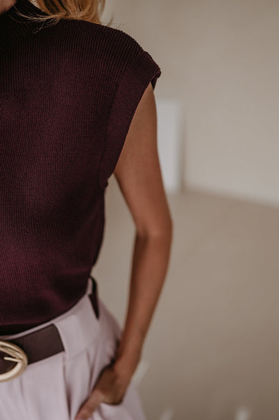 Velando top I Burgundy - Wild Souls by JV® - Tops