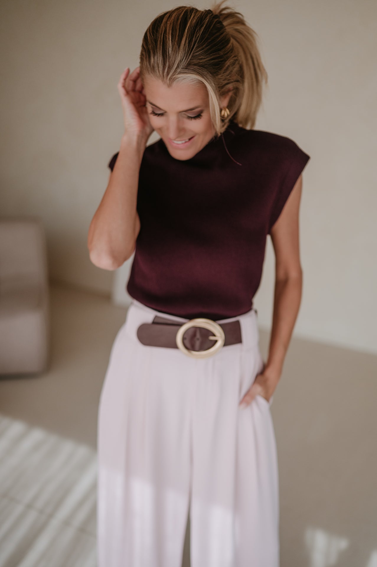Velando top I Burgundy - Wild Souls by JV® - Tops