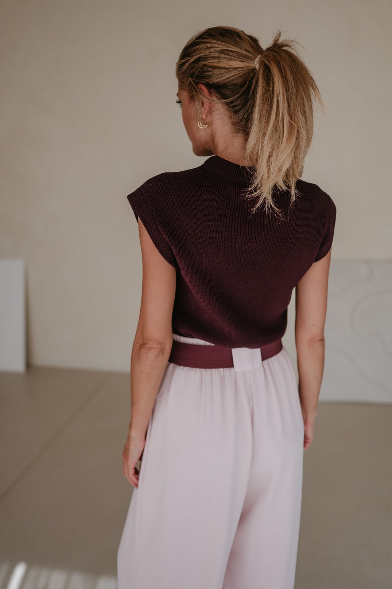 Velando top I Burgundy - Wild Souls by JV® - Tops