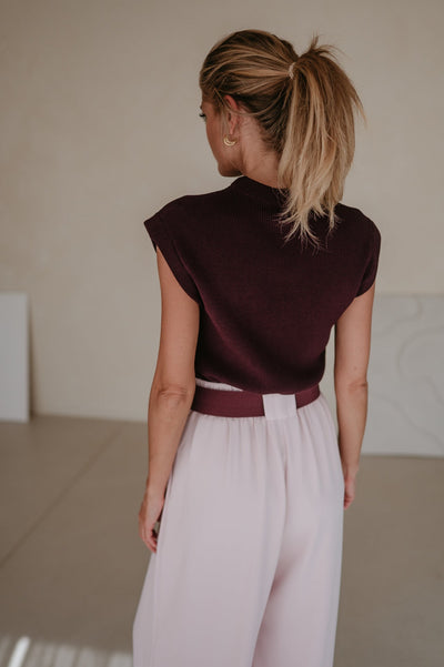 Velando top I Burgundy - Wild Souls by JV® - Tops