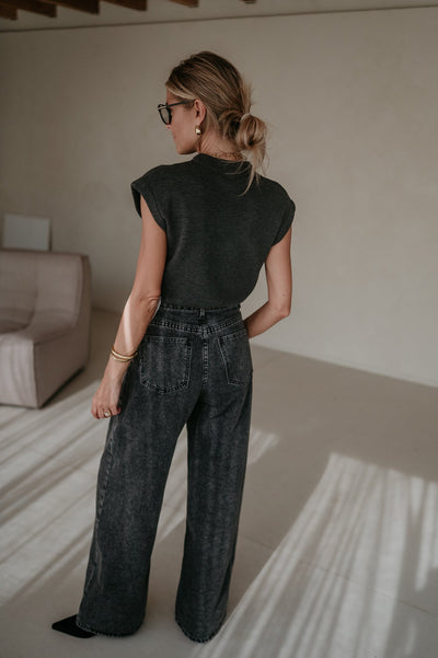Velando top I Dark Grey - Wild Souls by JV® - Tops