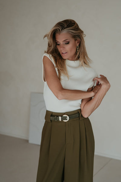 Velando top I Ecru - Wild Souls by JV® - Tops