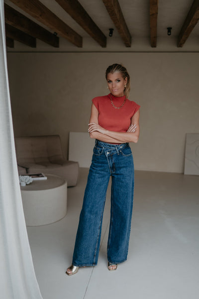 Velando top I Terracotta - Wild Souls by JV® - Tops