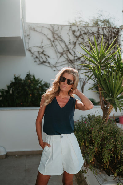 Veliero top I Navy Blue - Wild Souls by JV® - Tops
