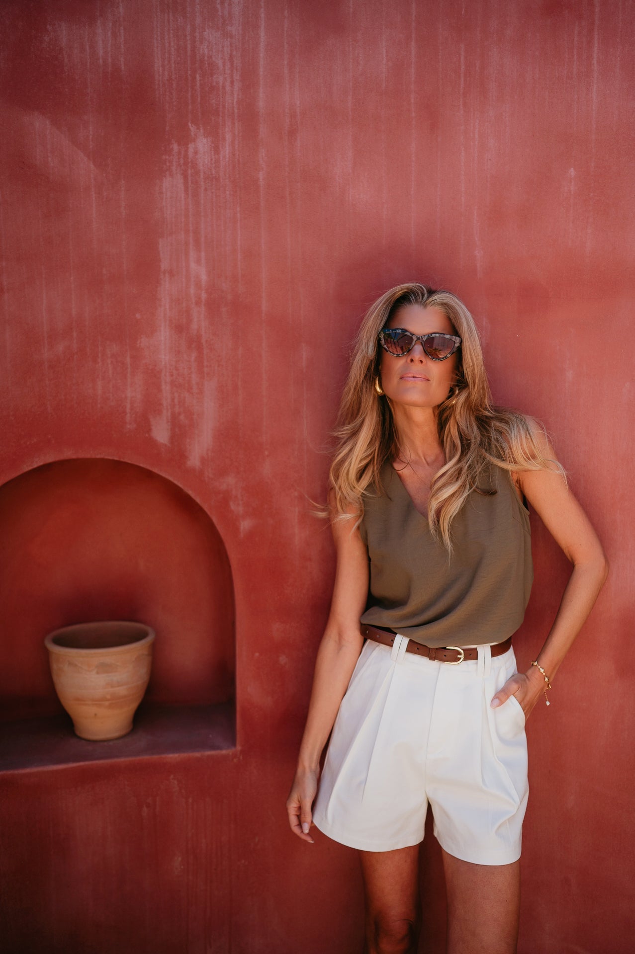 Veliero top I Taupe - Wild Souls by JV® - Tops