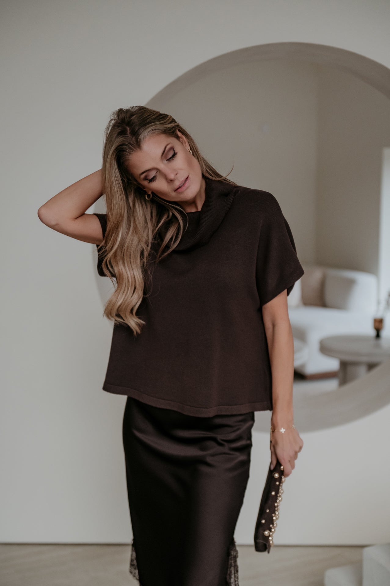 Viluna top I Brown - Wild Souls by JV® - Tops