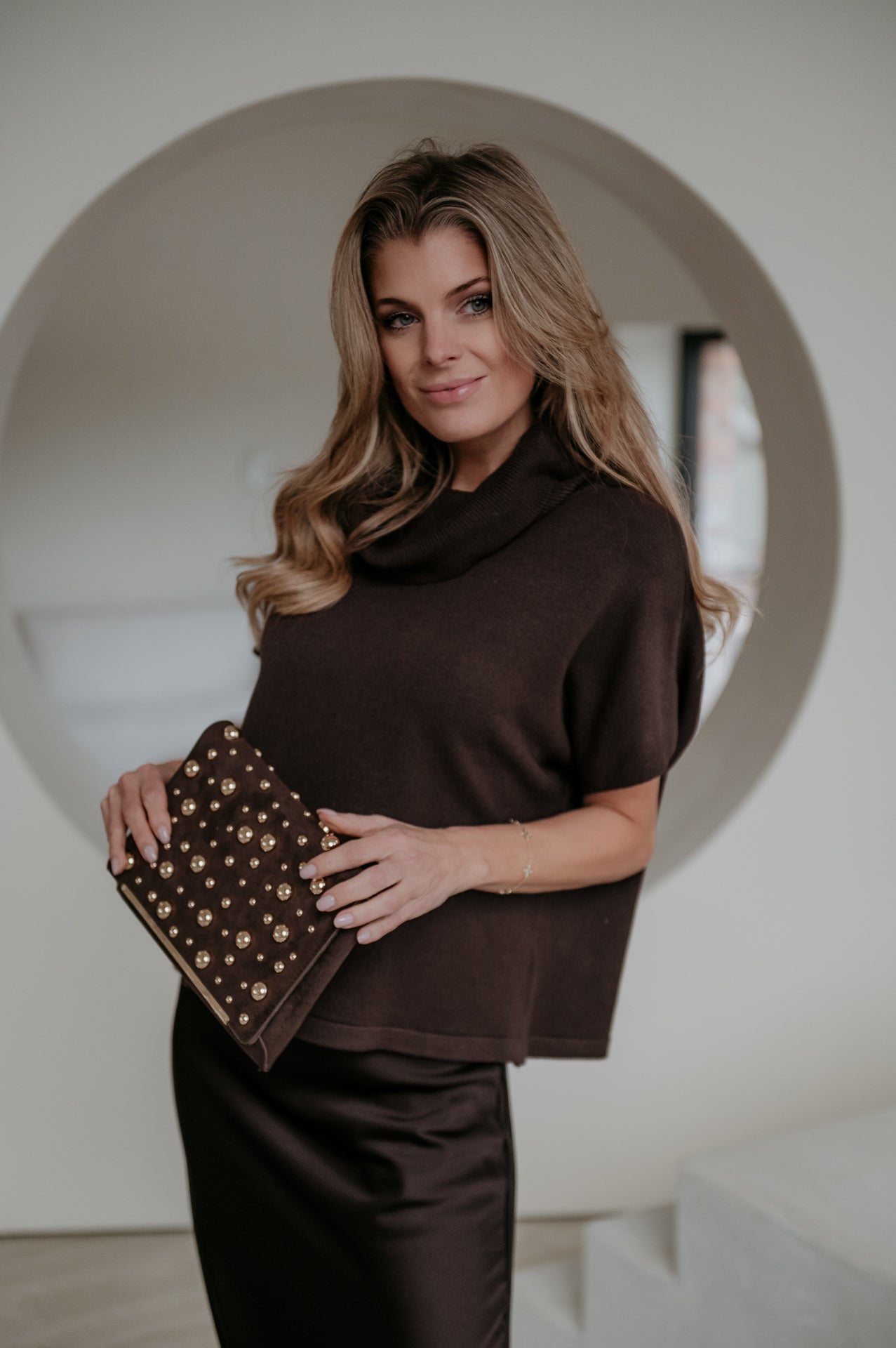 Viluna top I Brown - Wild Souls by JV® - Tops