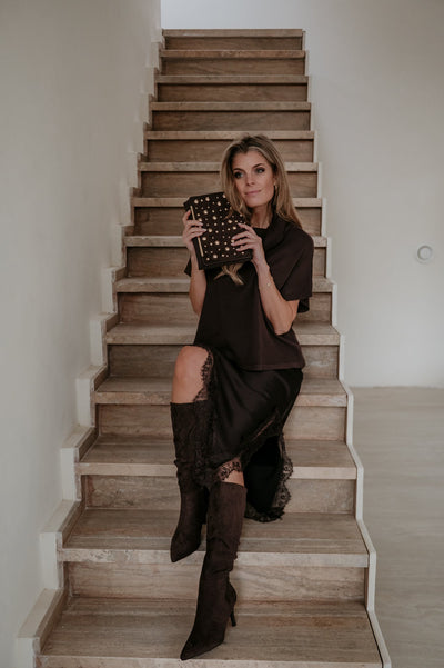 Viluna top I Brown - Wild Souls by JV® - Tops