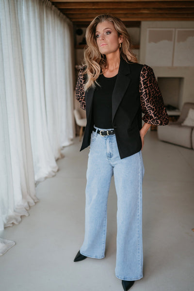 Vincono blazer I Leopard - Wild Souls by JV® - Blazers
