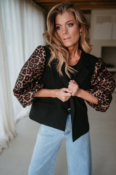 Vincono blazer I Leopard - Wild Souls by JV® - Blazers