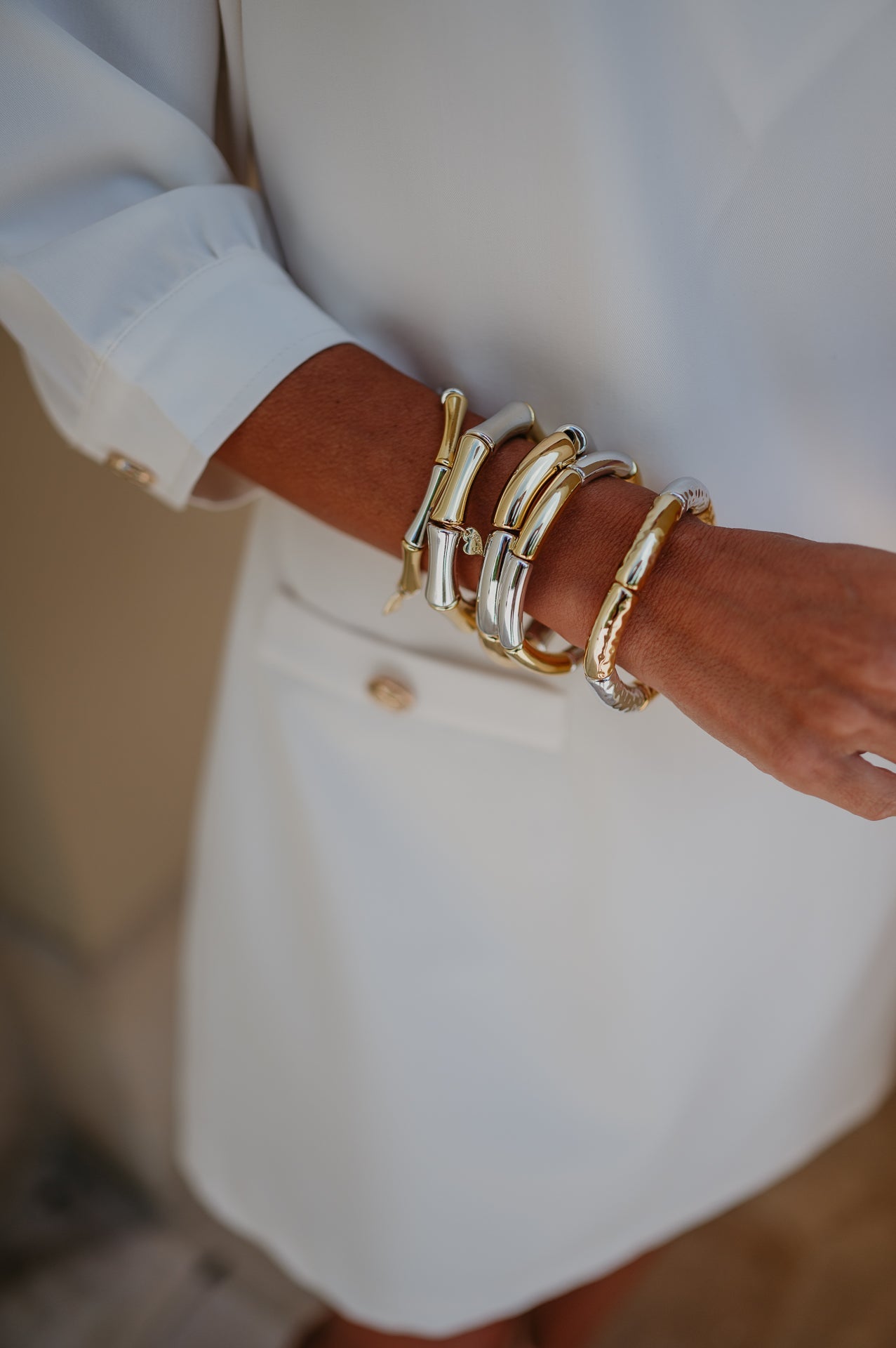 Volare bracelet I Gold & Silver - Wild Souls by JV® - Bracelets