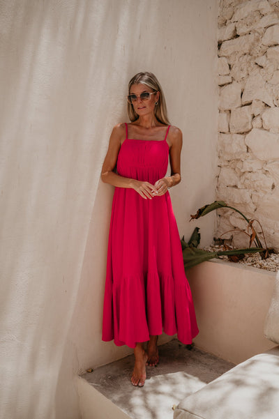 Volata dress I Cherry - Wild Souls by JV® - Dresses