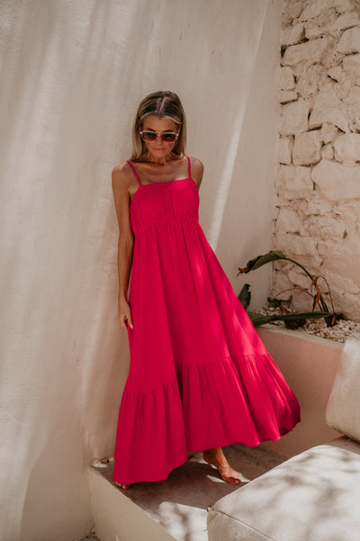 Volata dress I Cherry - Wild Souls by JV® - Dresses