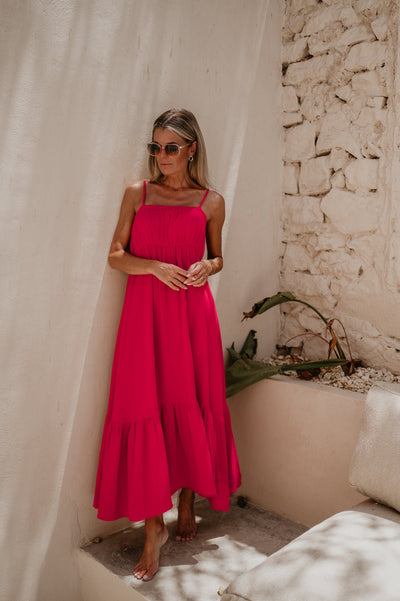 Volata dress I Cherry - Wild Souls by JV® - Dresses