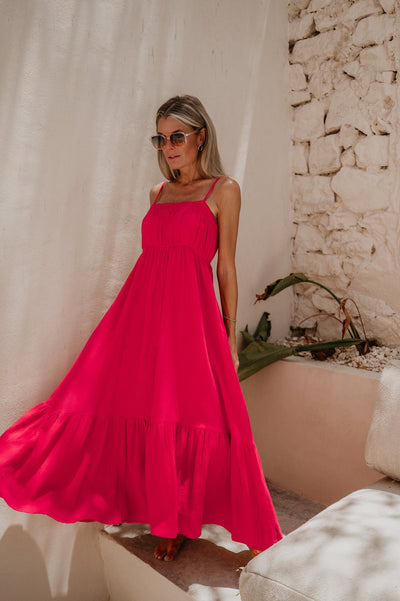 Volata dress I Cherry - Wild Souls by JV® - Dresses