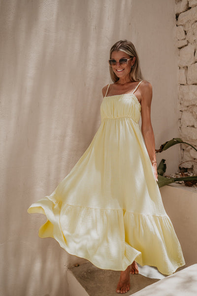 Volata dress I Yellow - Wild Souls by JV® - Dresses