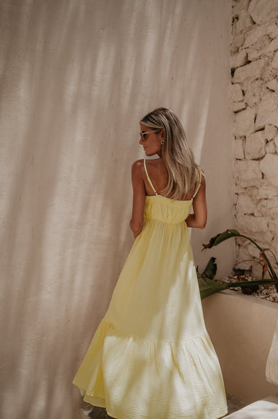 Volata dress I Yellow - Wild Souls by JV® - Dresses