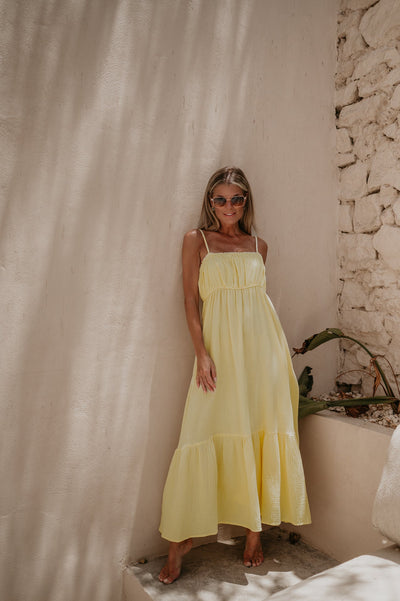 Volata dress I Yellow - Wild Souls by JV® - Dresses