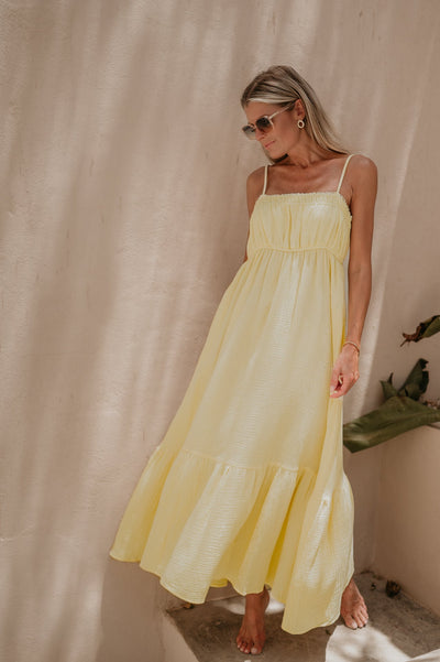 Volata dress I Yellow - Wild Souls by JV® - Dresses