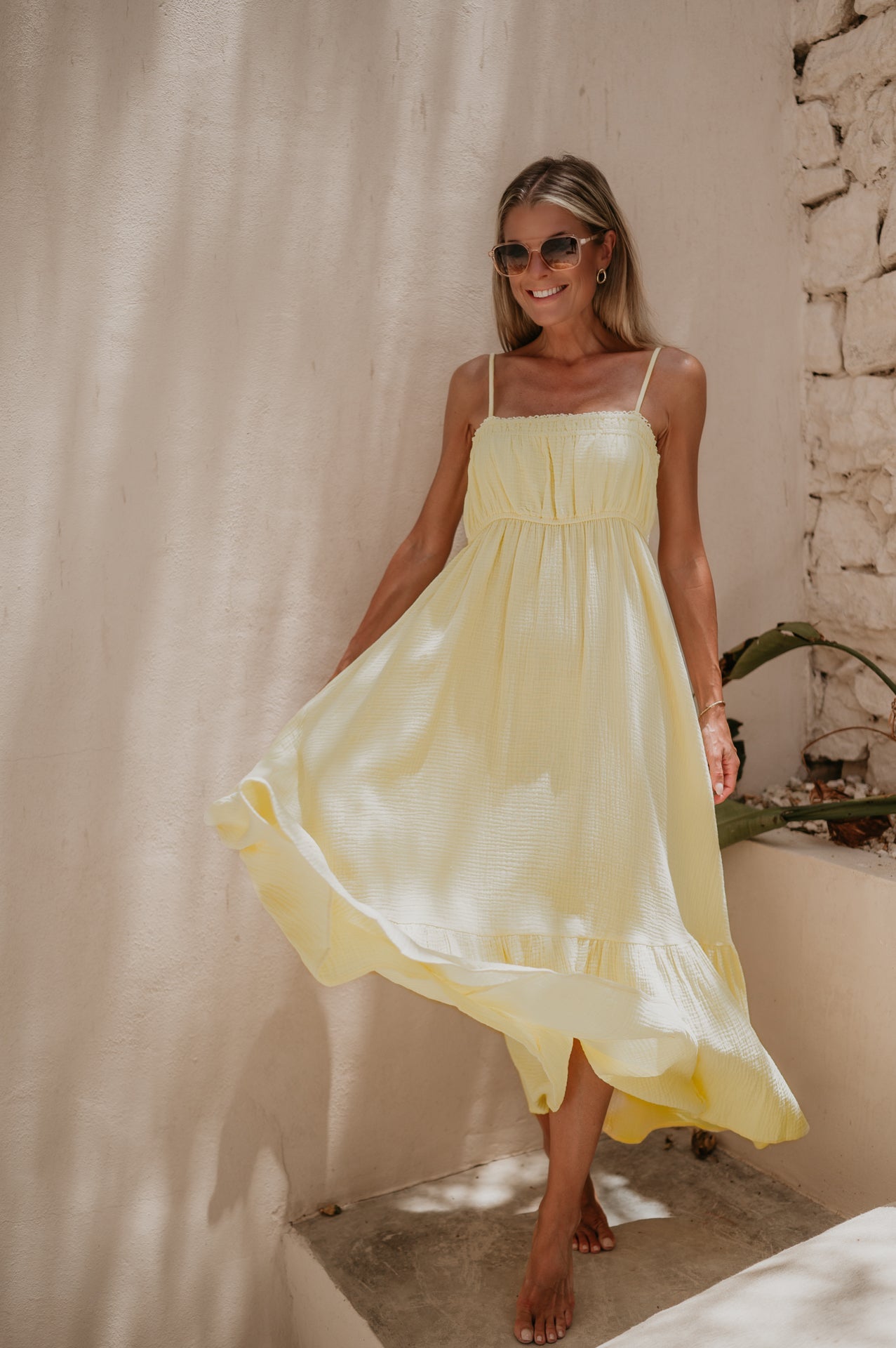 Volata dress I Yellow - Wild Souls by JV® - Dresses
