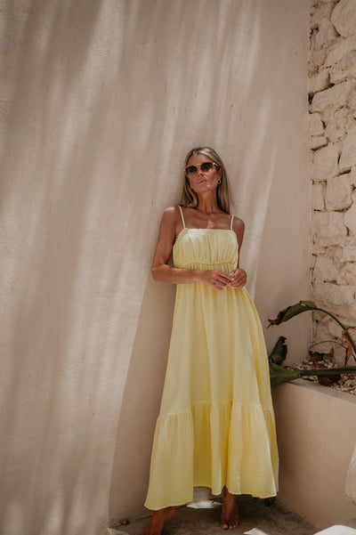 Volata dress I Yellow - Wild Souls by JV® - Dresses