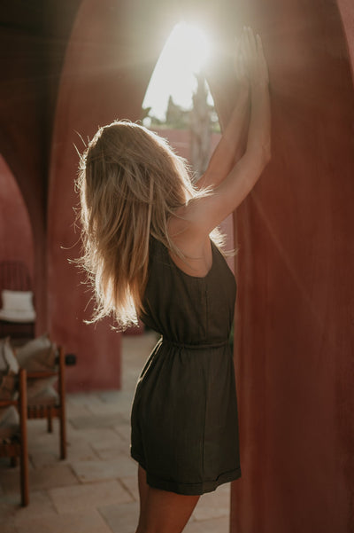 Zampillo playsuit I Coffee - Wild Souls by JV® - Playsuits