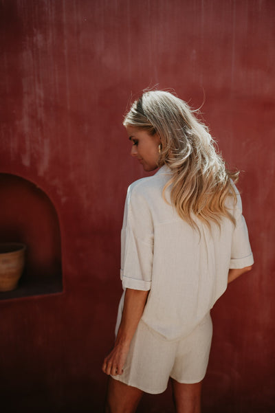 Zefiro blouse I Beige - Wild Souls by JV® - Blouses