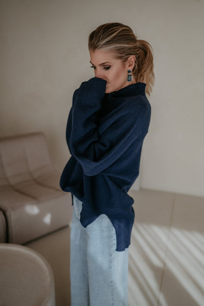 Zelo knit I Navy Blue - Wild Souls by JV® - Knits