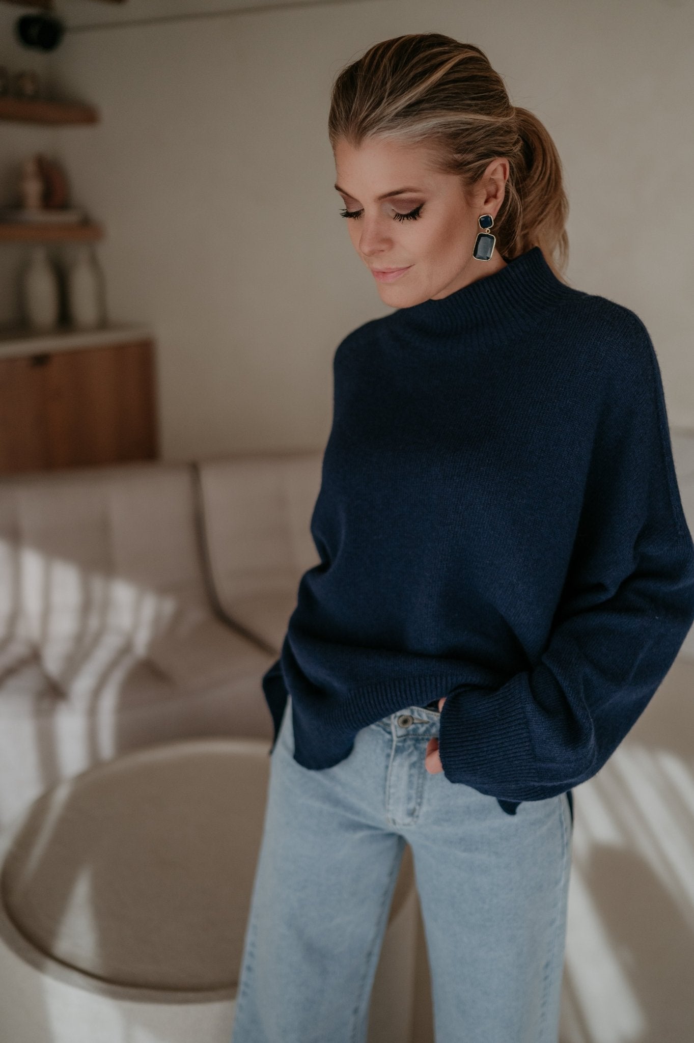 Zelo knit I Navy Blue - Wild Souls by JV® - Knits