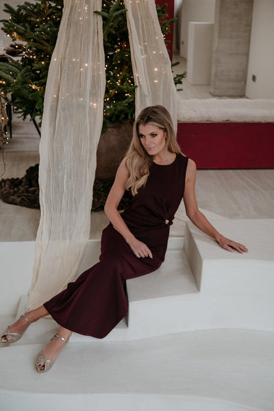 Zine dress I Bordeaux - Wild Souls by JV® - Dresses