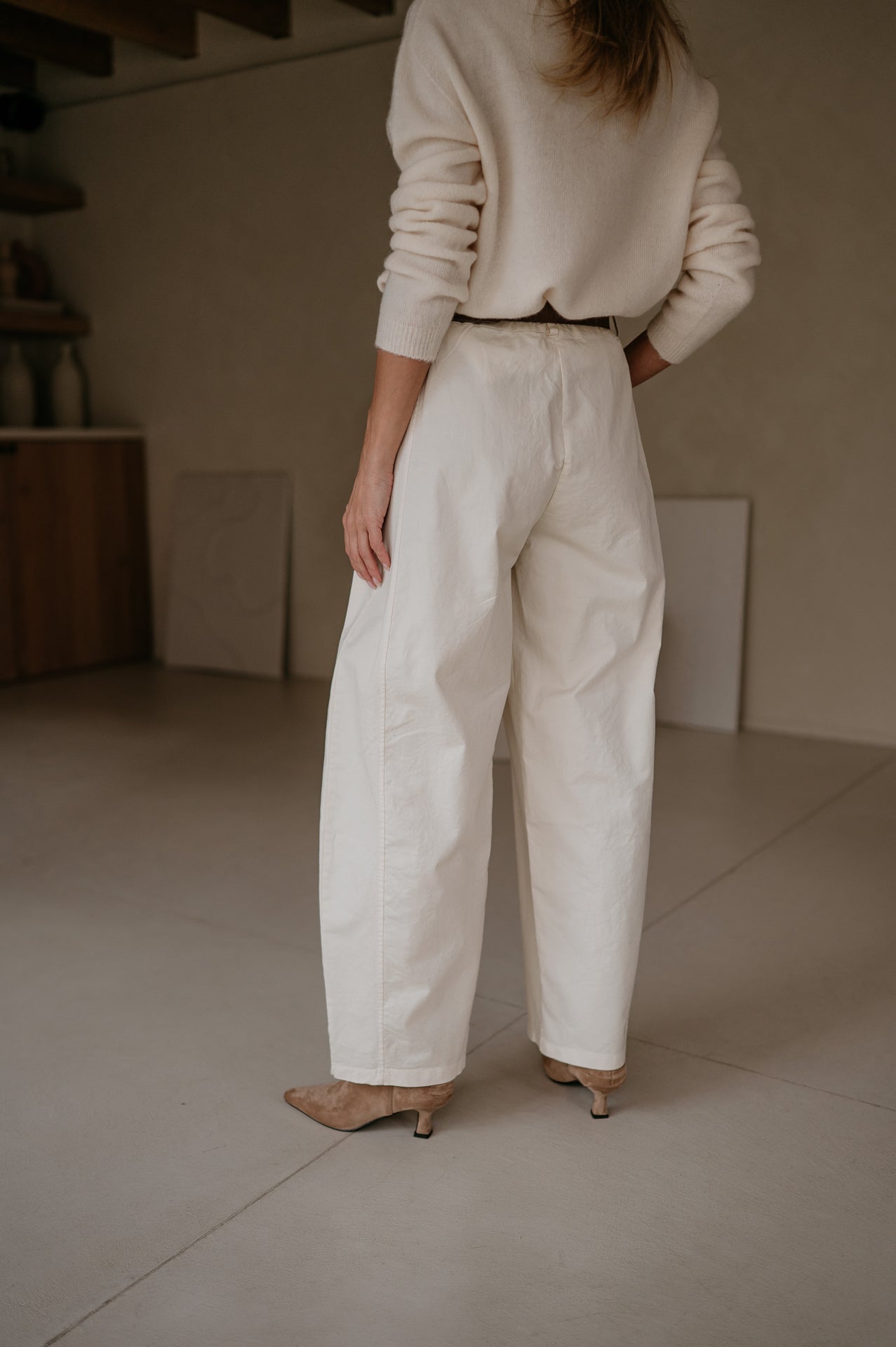 Zingarata trouser I Ecru - Wild Souls by JV® - Jeans