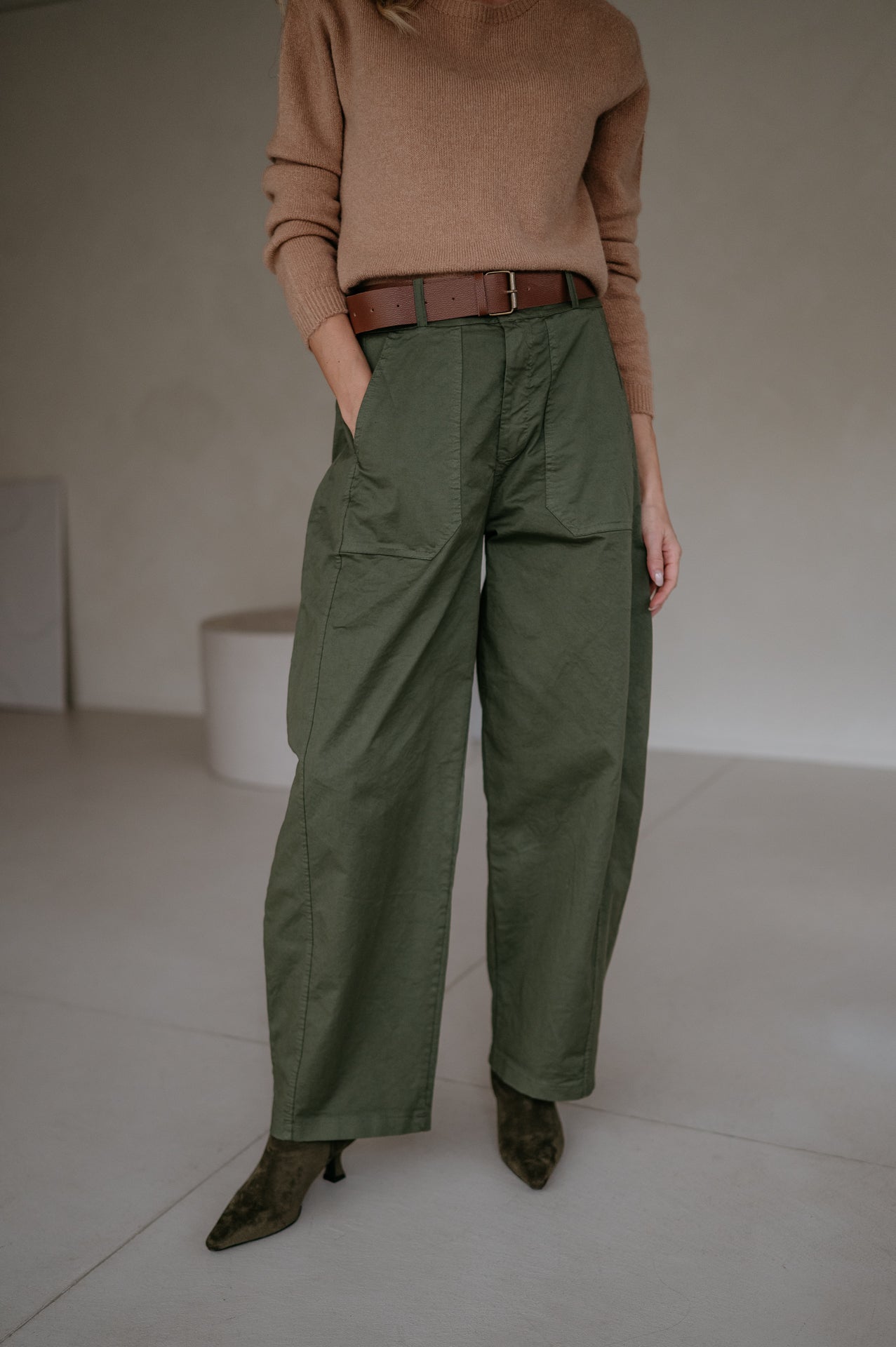 Zingarata trouser I Khaki - Wild Souls by JV® - Jeans
