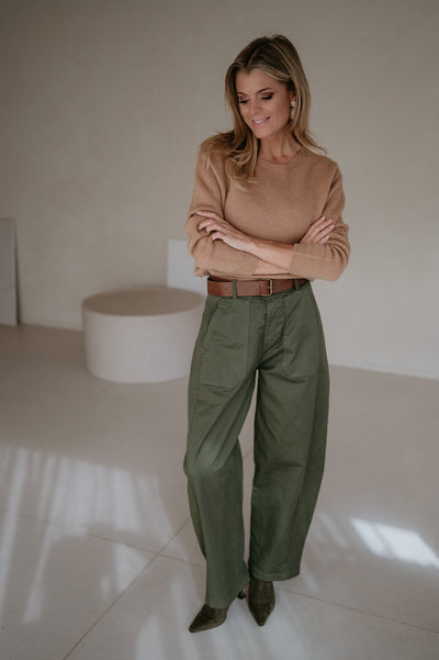 Zingarata trouser I Khaki - Wild Souls by JV® - Jeans