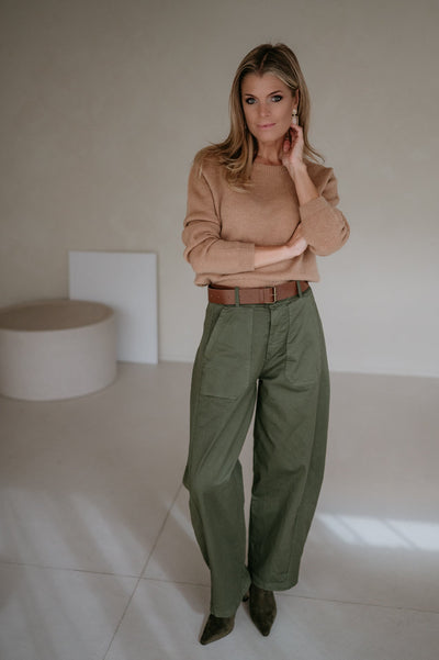Zingarata trouser I Khaki - Wild Souls by JV® - Jeans