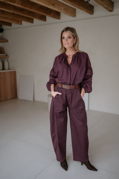 Zingarata trousers I Burgundy - Wild Souls by JV® - Jeans