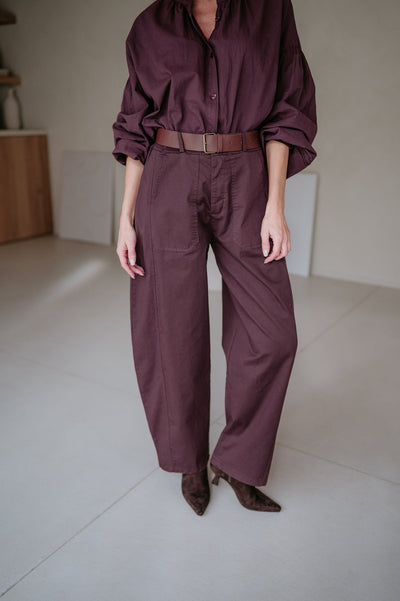 Zingarata trousers I Burgundy - Wild Souls by JV® - Jeans