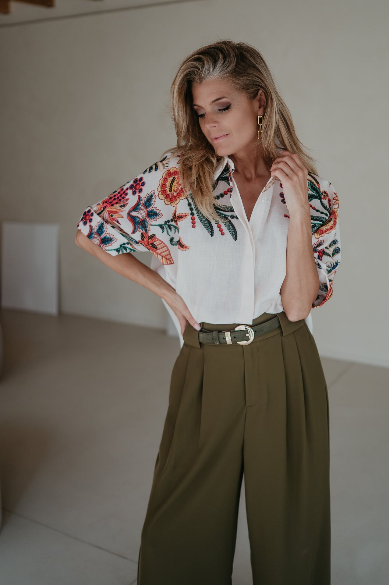 Zittiri blouse I Ecru - Wild Souls by JV® - Blouses