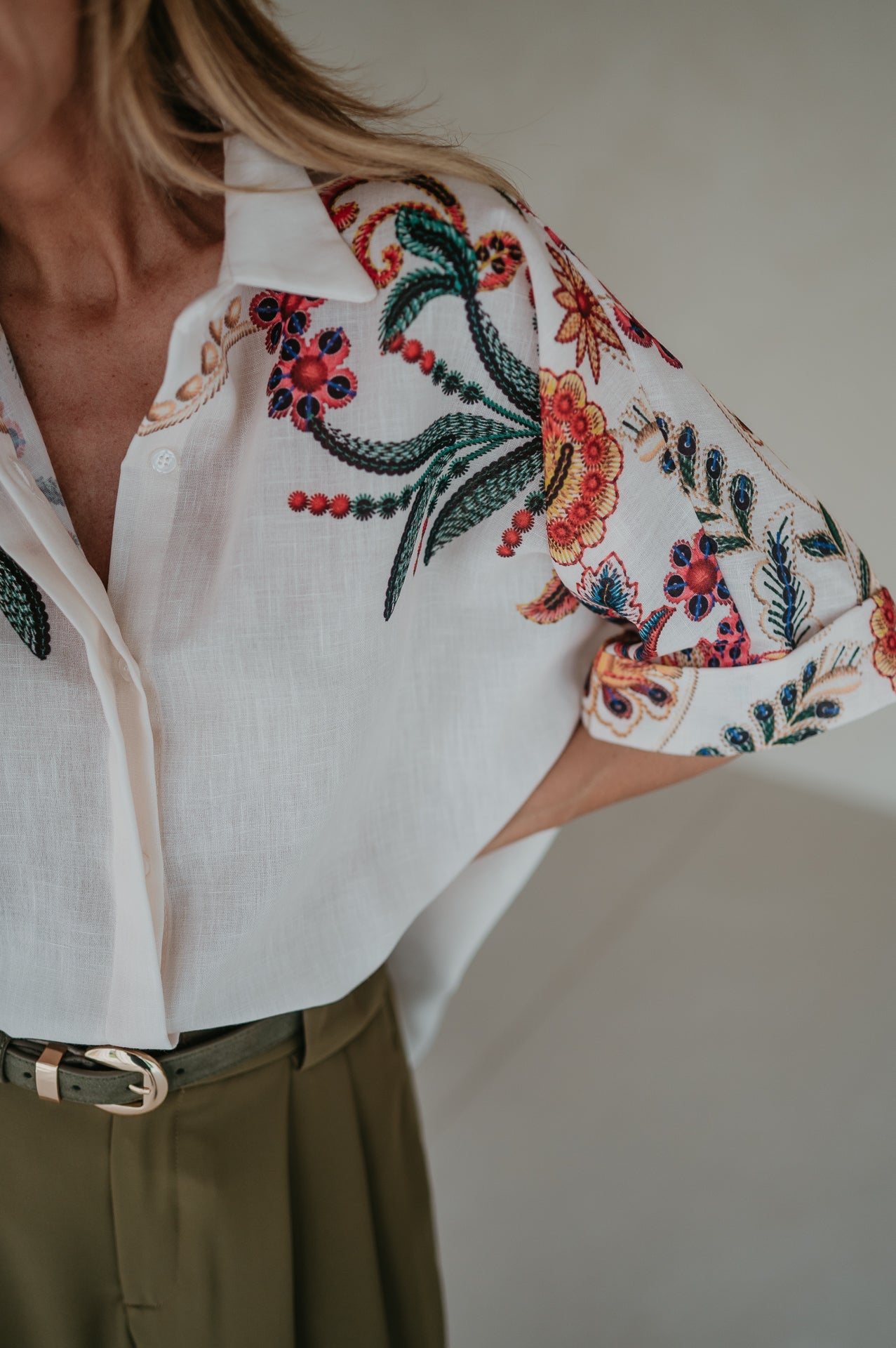 Zittiri blouse I Ecru - Wild Souls by JV® - Blouses