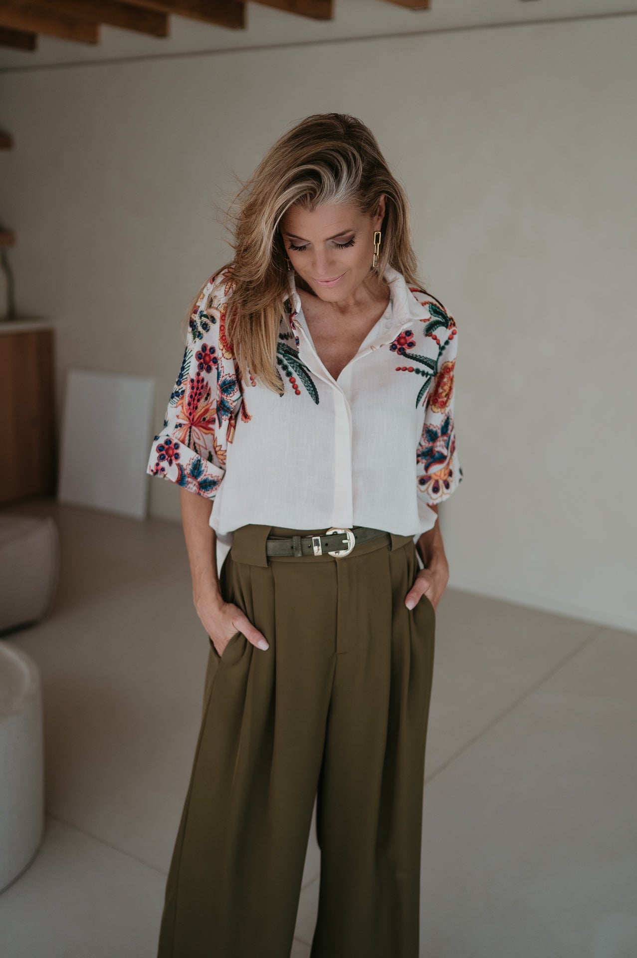 Zittiri blouse I Ecru - Wild Souls by JV® - Blouses