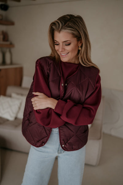 Zizzo gilet I Burgundy - Wild Souls by JV® - Gilets