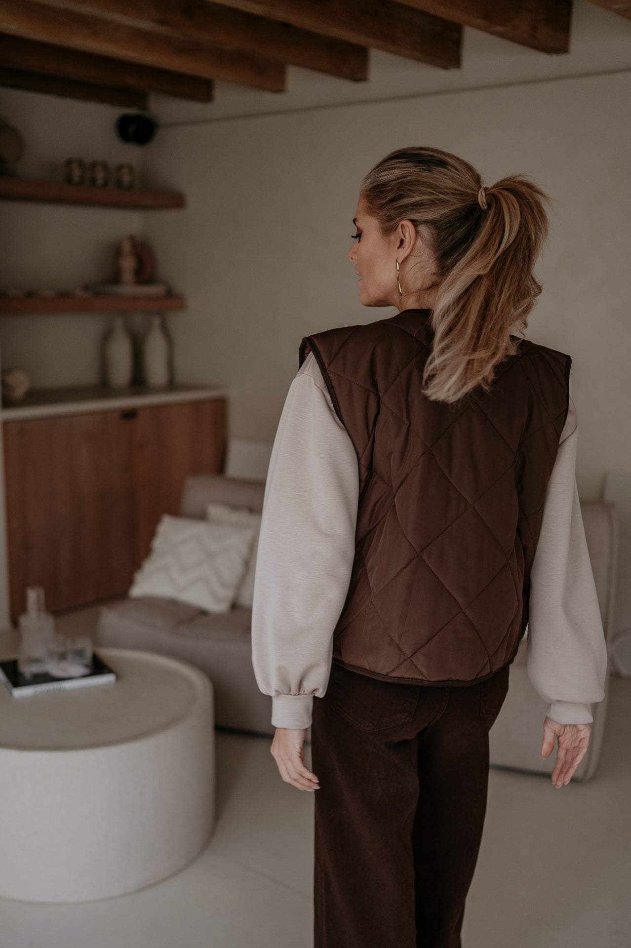 Zizzo gilet I Chocolate Brown - Wild Souls by JV® - Gilets