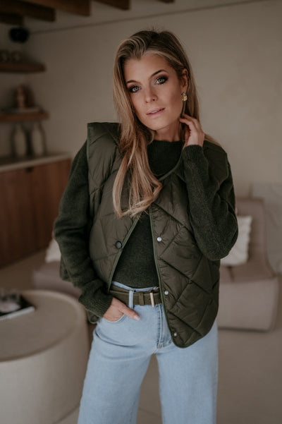 Zizzo gilet I Khaki - Wild Souls by JV® - Gilets