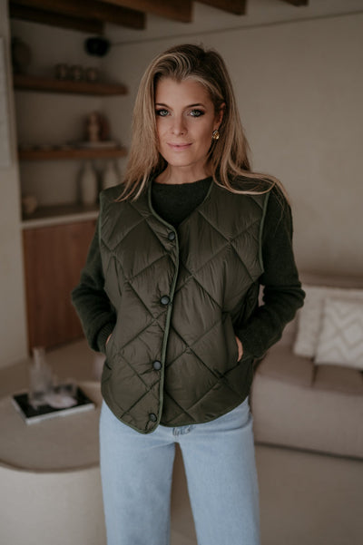 Zizzo gilet I Khaki - Wild Souls by JV® - Gilets