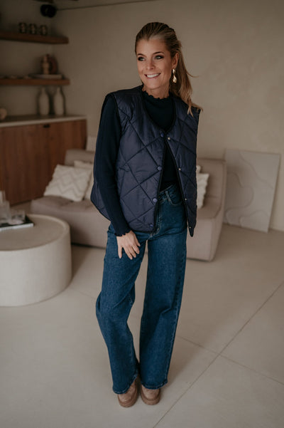 Zizzo gilet I Navy Blue - Wild Souls by JV® - Gilets