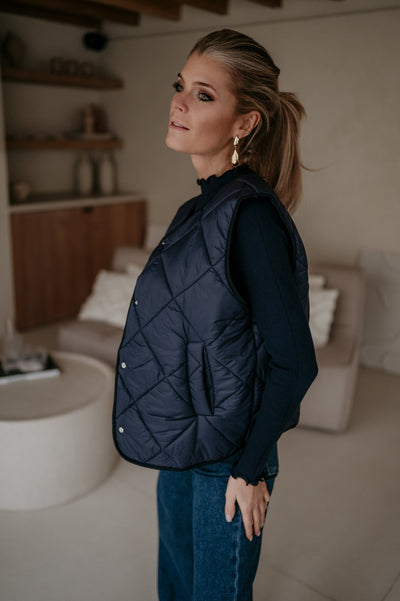 Zizzo gilet I Navy Blue - Wild Souls by JV® - Gilets